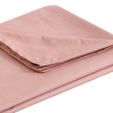 DreamZ Weighted Blanket 12KG Heavy Gravity Deep Relax Adults Cotton Cover Pink - OZ Discount Store