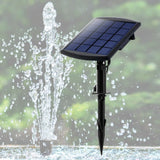 Solar Fountain Water Pump Kit Pond Pool Submersible Outdoor Garden 1.8W - OZ Discount Store