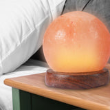 Himalayan Salt Lamp Globe USB Natural Crystal Rock Cord Night Light Lamps Globes - OZ Discount Store