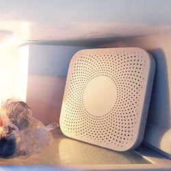 Square White Kitchen Refrigerator Air Purifier Household Ozone Sterilizing Deodor Device