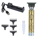 Electric Hair Clipper USB Rechargeable Baldheaded Shaver Beard Trimmer 