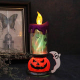 Pumpkin Candle Lights Halloween LED Candles Light LED Glowing Candle Halloween Decoration - OZ Discount Store