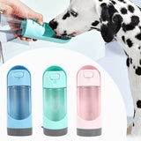 Portable Pet Dog Water Bottle 300ml Drinking Bowl for Small Large Dogs