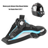 New Motorcycle Helmet Chin Stand Mount Holder for GoPro Hero 8 7 6 5 4 3 Xiaomi Yi Action Sports Camera Full Face Holder