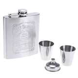Portable Pocket Stainless Steel Hip Flask 7oz Wine Mug
