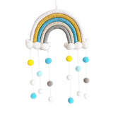 Hand-Woven Rainbow Ornaments Wall Hanging Art Home Decoration For Kids Room Decoration Wall Hanging Ornament for Photography