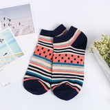 Colorful fruit Invisible Short Woman Sweat girl women's boat socks ankle - OZ Discount Store
