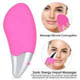 Facial Cleansing Brush Rechargeable Waterproof Silicone