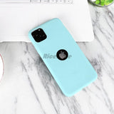 Candy Color Case For iPhone 11 Pro Max Soft Silicon Back Cover - OZ Discount Store