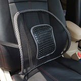 Car Chair Back Support Massage Cushion Mesh Relief Lumbar Brace Car