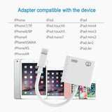 2 in 1 OTG Adapter for Lightning to USB 3 Camera Adapter OTG cable data converter for iPhone iPad iPod keyboard iOS 13 connector