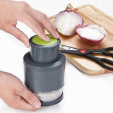  Onion Chopper & Garlic Press Cutter