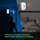 Home Security Wireless Doorbell Smart Chimes Doorbell Alarm LED