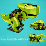 Learn Solar Spider Dinosaur Robot DIY Assemble Educational Science Children Toys