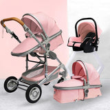 Luxury Baby Stroller & Baby Pram 3 in 1