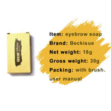 1PC 3D Feathery Brows Setting Gel Waterproof Soap Brow Makeup Kit Lasting Eyebrow Gel
