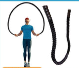 25mm Fitness Heavy Jump Rope Crossfit Weighted Battle Skipping Ropes Power Training