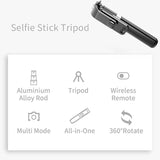 High quality Wireless bluetooth Selfie Stick
