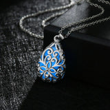 Fashion Luminous Glowing Stone Shine Necklace Jewelry