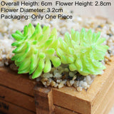 Green Mini Bonsai Artificial Succulents Plants Home Garden Decoration Fake Plants 39 Styles Pick Up DIY plante artificielle