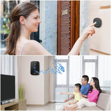Home Security Wireless Doorbell Smart Chimes Doorbell Alarm LED