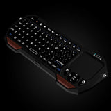 Mini Bluetooth Keyboard with Touchpad for Smart TV