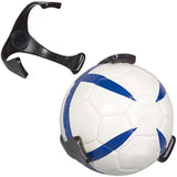 Ball Holder Claw Wall Rack Display for Rugby Soccer Football Basketball (Black)