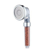 ZhangJi 3 Modes Bath Shower Adjustable Jetting Shower Head High Pressure Saving water Bathroom Anion Filter Shower SPA Nozzle - OZ Discount Store