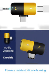 2 In 1 Audio Charger For Samsung 