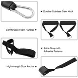 Fintess Equipment 11pcs Resistance Bands Set Workout Exercise Tube Bands Door Ankle Straps Cushioned Handles Sport Home Gym