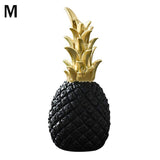 Nordic Creative Resin Gold Pineapple Fruit Crafts Living Room Wine Cabinet Window Desktop Home Ornament Table Decoration Crafts - OZ Discount Store