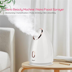 Electric Facial Cleaner Beauty Face Steaming Device