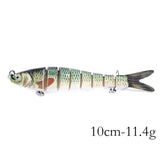 13.7cm 27g 8 Segments Fishing Lures - OZ Discount Store