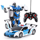 2 in 1 RC Car Toy Transformation Robots Car Remote Control Car RC Toy