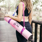 Yoga Mat Strap Belt Adjustable Sports Sling  Shoulder Carry Strap Belt Exercise Stretch Fitness Elastic Yoga Belt GYH