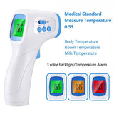 1PC LCD Infrared Forehead Thermometer Celsius And Fahrenheit (Without Battery)