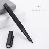 NEW Fountain Pen With Luxury Set 0.5mm Black F Nib