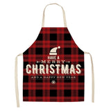Merry Christmas Apron Christmas Decorations for Home Kitchen Accessories