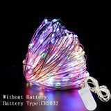 Copper Wire LED String Lights Christmas Decorations