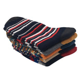 Men's socks color stripes five pairs of socks cotton gift box