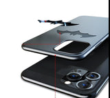 Ultra-thin Metal Batman Matte Phone Case For iPhone 11 Pro 