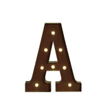 LED Metal Letter Lights Free Standing Hanging Marquee Event Party D?cor Letter A - OZ Discount Store