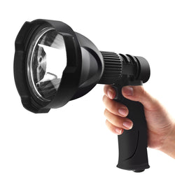 LED Handheld Spotlight Rechargeable Camping Hunting Flashlight Torch Spot Light - OZ Discount Store